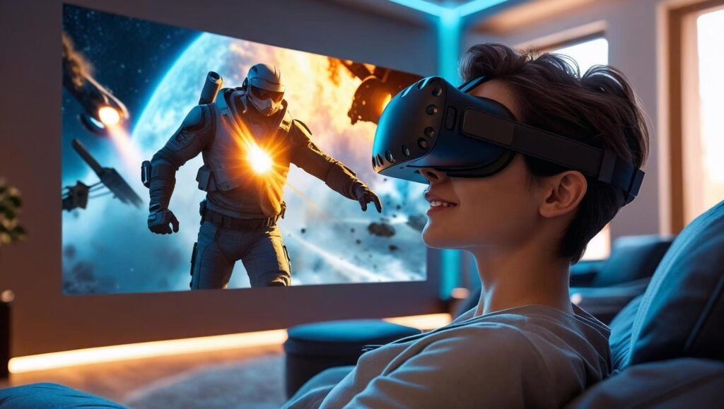 realidade-virtual-para-assistir-filmes-e-series-1024x579 Streaming em Realidade Aumentada: A Nova Forma de Assistir Filmes e Séries
