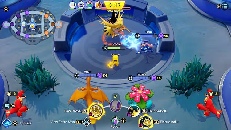 image-42 Pokémon Unite: Guia Completo do MOBA Estratégico com Pokémon — História, Dicas e Estratégias Avançadas
